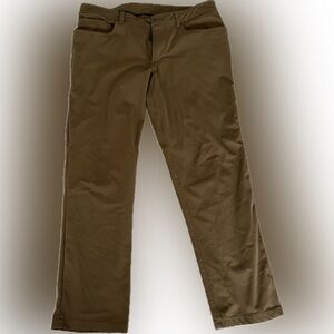 Lululemon - Khaki - ABC 5 Pocket - Good Condition - 34x30